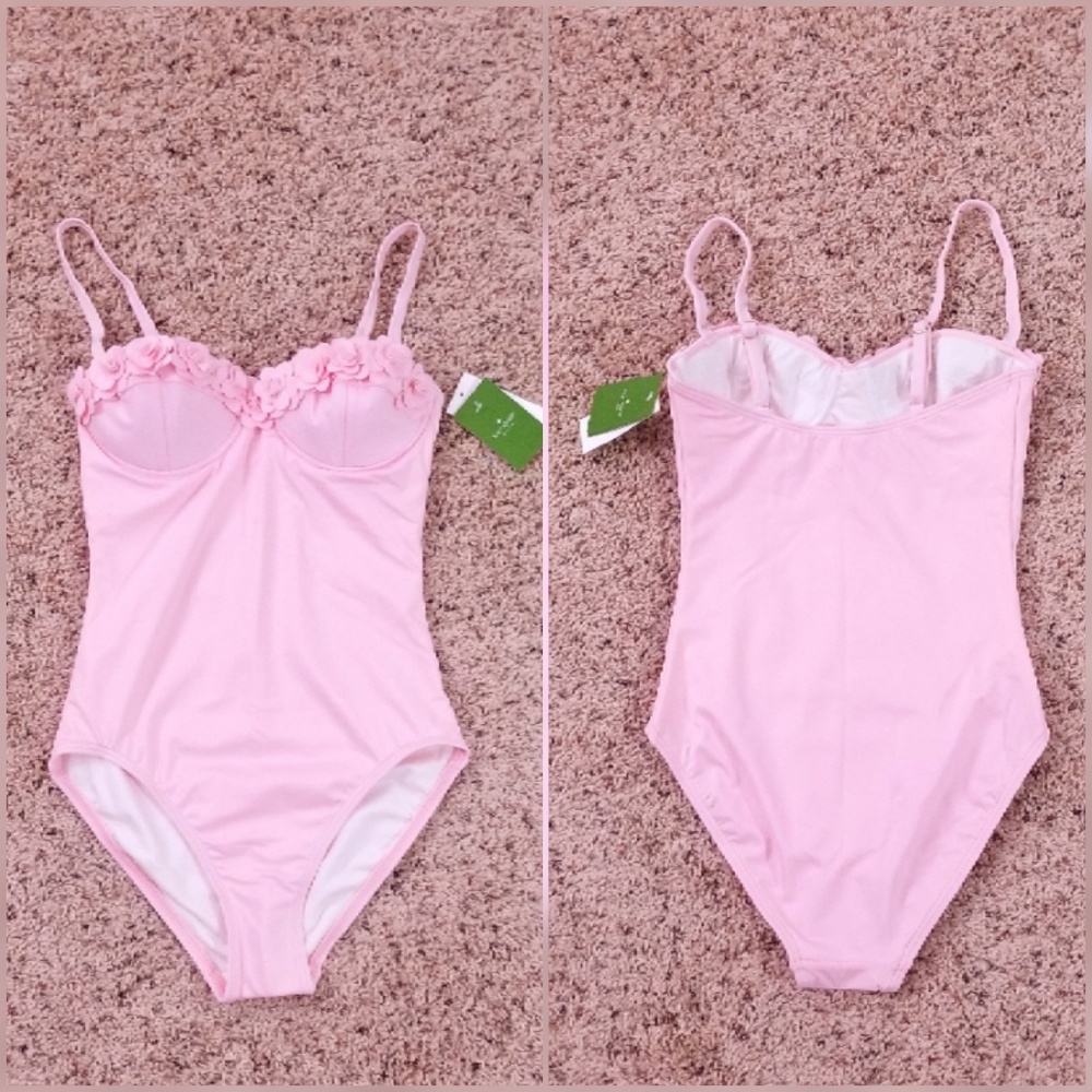 🔥FINAL PRICE🔥HP NWT KATE SPADE RETRO ONE PIECE - Picture 5 of 8